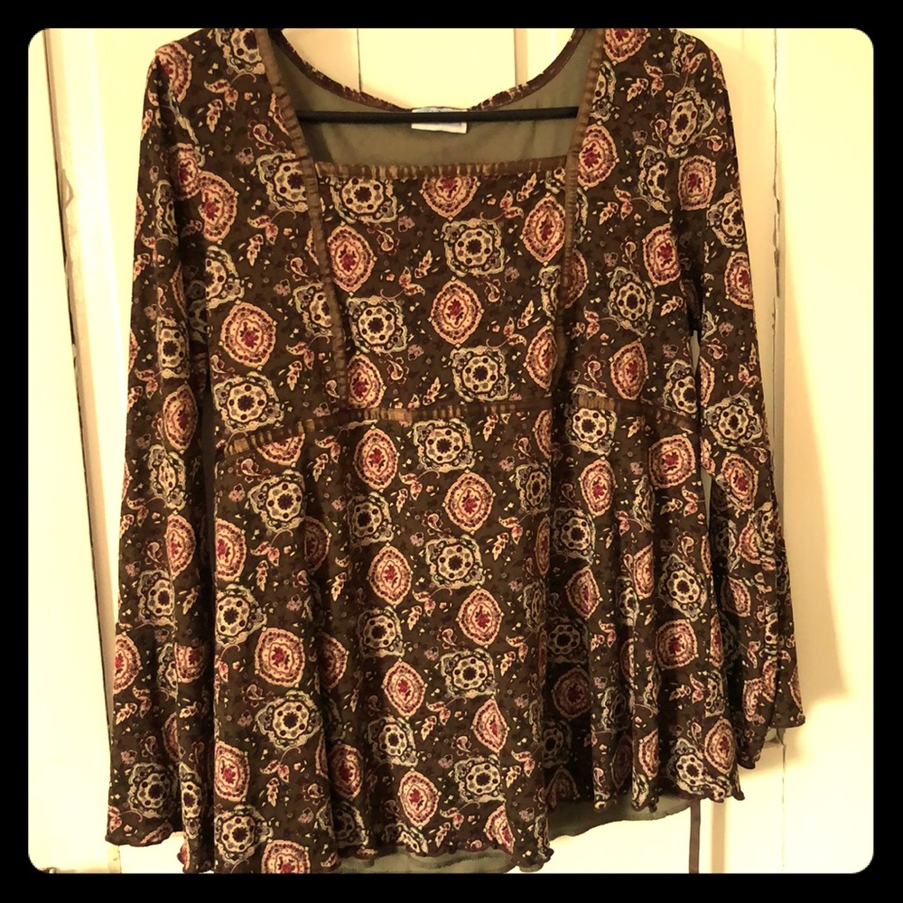 Maternity long sleeve shirt by, Baby and Me